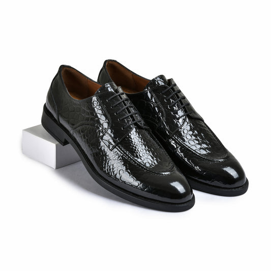 Baby Shine Genuine Tata Leather Lace Up Mens Formal Shoes (Matthew)