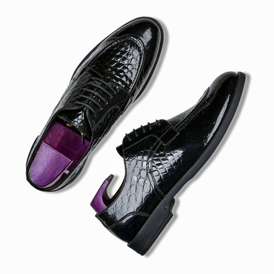 Baby Shine Genuine Tata Leather Lace Up Mens Formal Shoes (Matthew)
