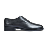 Smooth Wine Genuine Tata Leather Lace Up Mens Formal Shoes (Bradley)