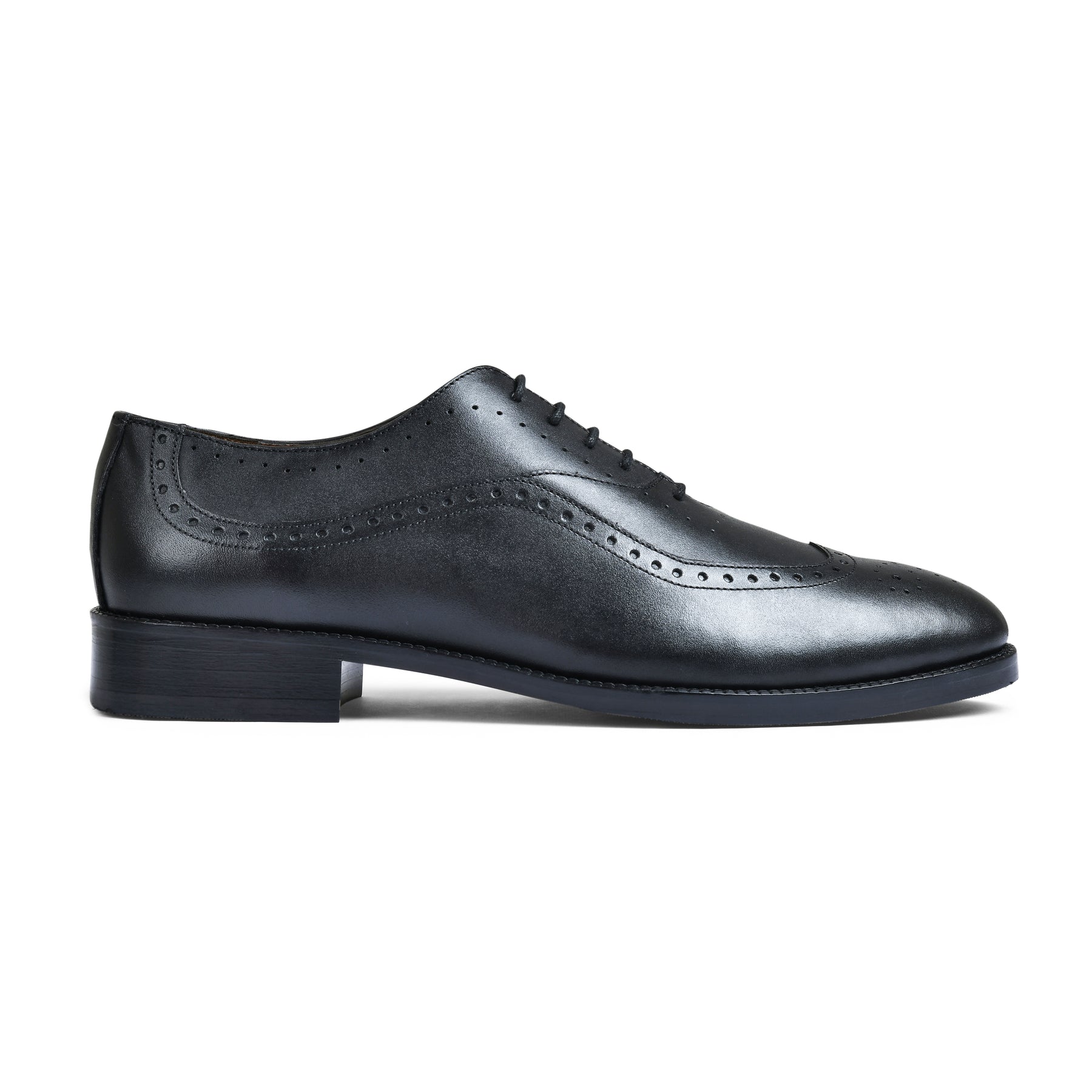 Smooth Wine Genuine Tata Leather Lace Up Mens Formal Shoes (Bradley)