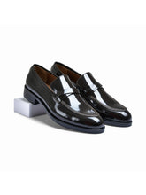 Patent Shine Genuine Tata Leather Loafers For Men (Alex)