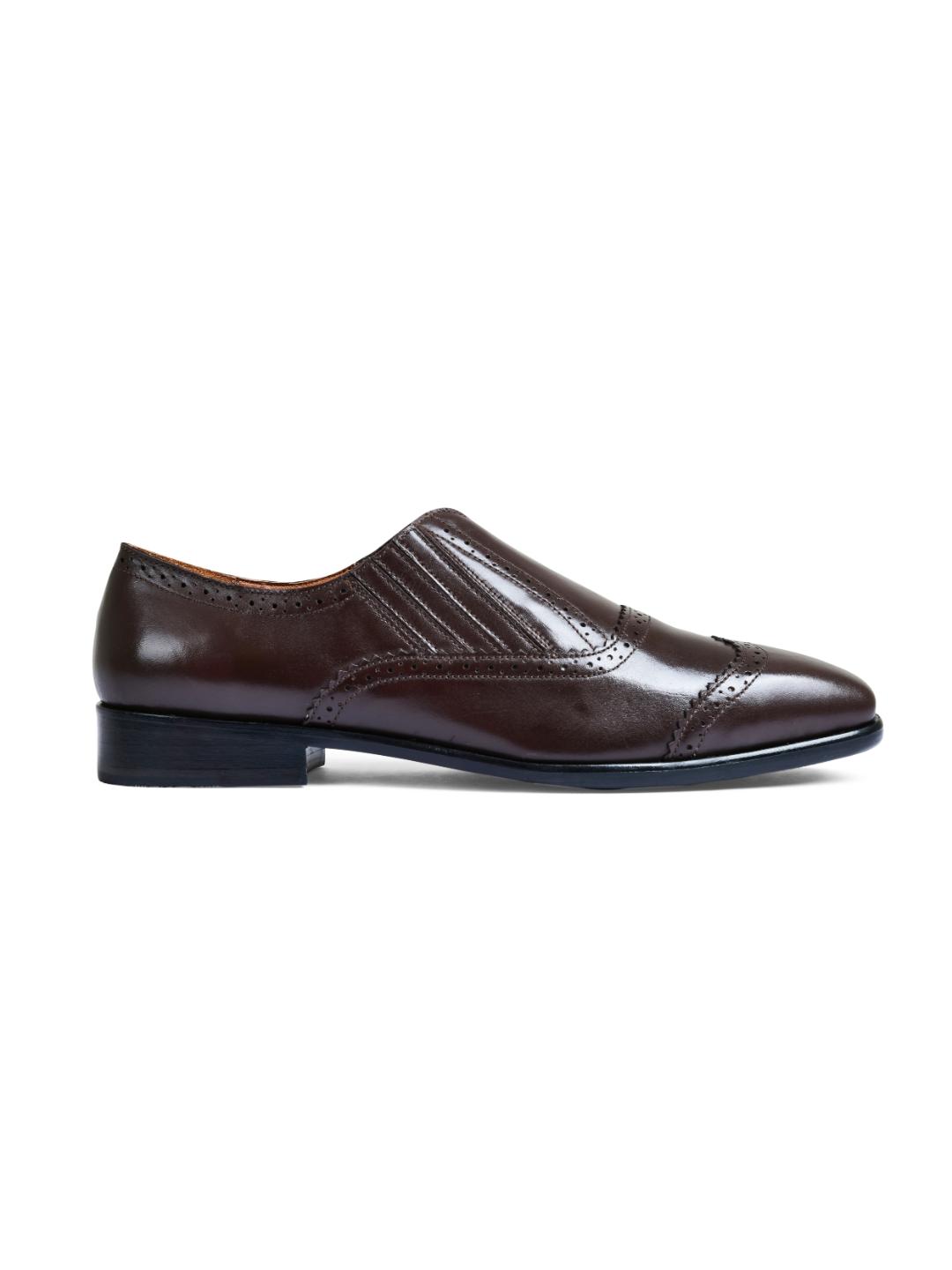 Stone Brown Genuine Tata Leather Loafers For Men (Benjamin)