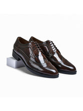 Brown Brushoff Genuine Tata Leather Lace Up Mens Formal Shoes (Dominic)