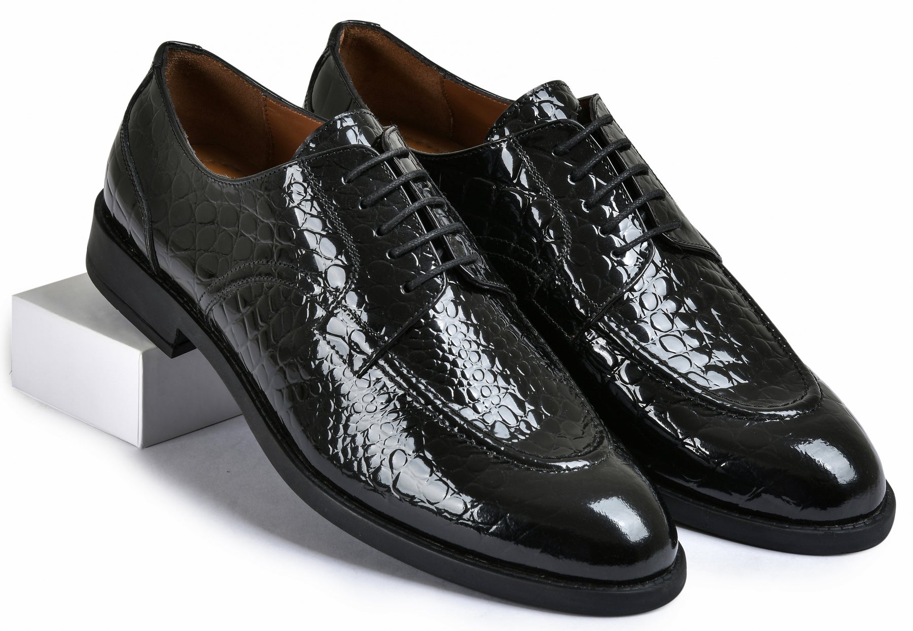 Baby Shine Genuine Tata Leather Lace Up Mens Formal Shoes (Matthew)