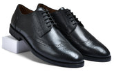 Earth Black Genuine Tata Leather Lace Up Mens Formal Shoes (Michael Ii)