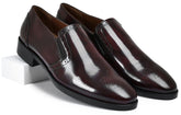 Cherry Brushoff Genuine Tata Leather Loafers For Men (Roy)